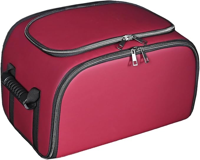 Foldable Car Insulated Storage Box, Portable Thermal Cooler Bag with Double Zipper & Sturdy Handle, Multi‑Purpose Car Seat Trunk Organizer for Drinks Snacks, Outdoor Picnic Camping Road Trips - Image 2