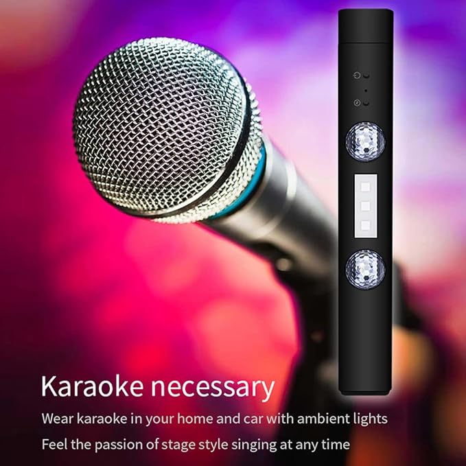2PCS Car Interior Ambient Lights, Wireless Multicolor Car Strip Lights USB Rechargeable Multicolor RGB LED Strip Light Remote/Sound Control Car Star Ceiling Light with Music Sync - Image 7