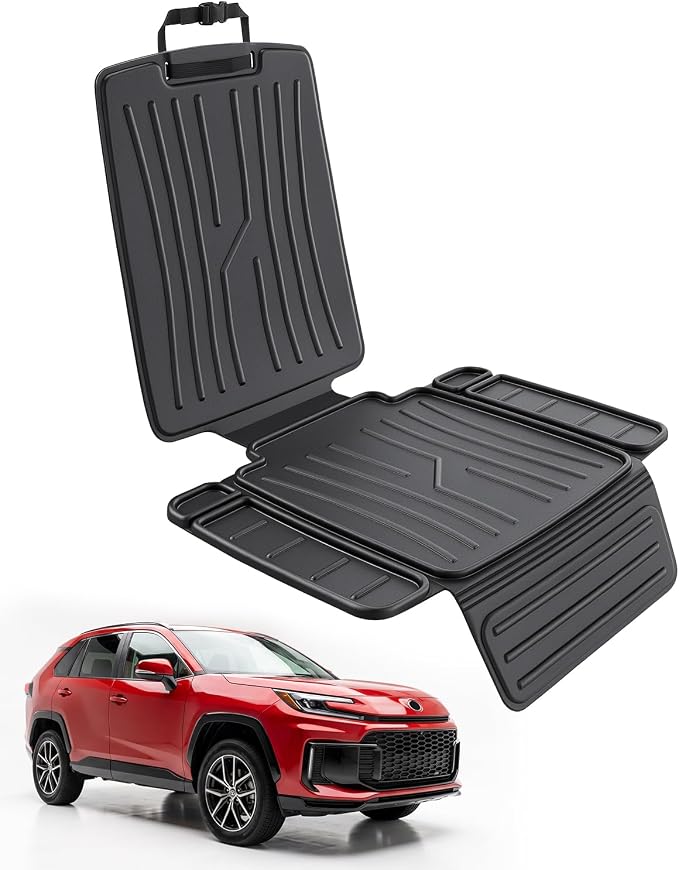 TPE Car Seat Protector for Child Car Seat, Waterproof Carseat Mat | Non-Slip Backing No Imprints Durable, Back Seat Cushion Pad & Backrest & Kick Mat Set Accessories for SUV Truck Sedan, 1 Pack by UPEXCARACarAccessories