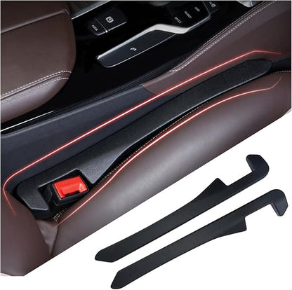 Car Seat Gap Filler 2 Pack - One Second Embedded Car Seat Crack Gap Filler for Holding Water Cup/Phone/Key - Car Inserts Between Seats by Unknown