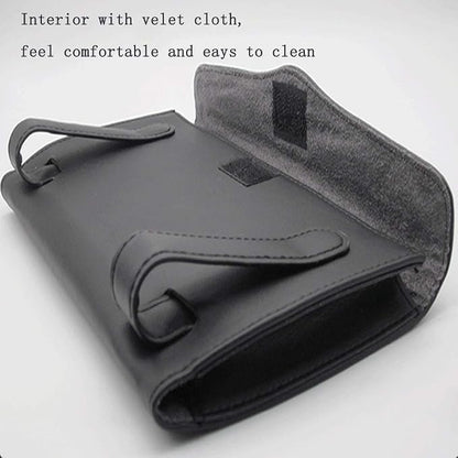 Carstuus Car Tissue Holder, Sun Visor Napkins Holder, Car Accessories | Black Car Tissue Dispenser with Tissues, Easy Refill, Universal Fit Most Vehicles, Car Interior Accessories, Cars Essentials - Image 5