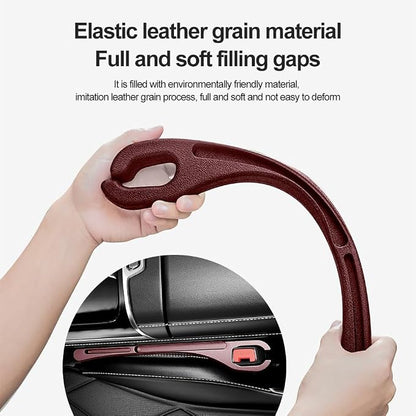 2PCS Car Seat Gap Filler Organizer with Phone Holder,[Upgrade Version] Car Seat Gap Organizer for Prevent Falling,Essential Car Accessories Car Side Seat Gap Filler (Red) - Image 5