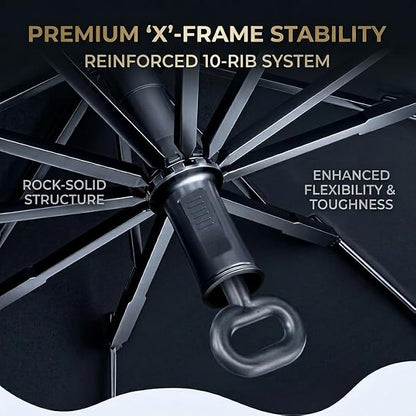 Windshield Sun Shade Umbrella,Car Windshield Umbrella Sun Shade,Fits Various Front Windshields,57"x32" - Image 6