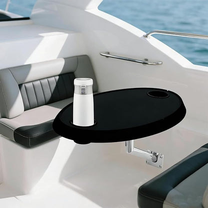 4 PCS Boat Cup Holder Insert, Marine Cup Holder for Boat, Boat Cup Holders Replacement with Drain for Pontoon Boats, Deck, Car, RV, Camper (Black) - Image 7