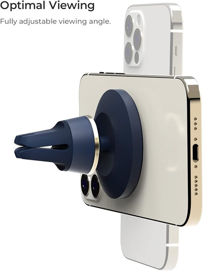 iOttie Velox MagSafe Compatible Air Vent Car Phone Holder. Unversal Magnetic Car Phone Mount for iPhone 12/13/14/15/16/17 Series & Android Phones via Included Magnetic Ring Adapter - Image 5