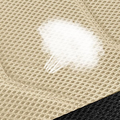 Pariiaotin 3D Air Mesh Car Seat Cover Front Sets Washable and Breathable Premium Cloth Automotive Vehicle Seat Covers for Cars Interior, Universal Fit for Most Cars, Sedan, Truck, SUV(Black/Beige) - Image 4
