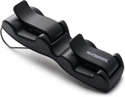 SUPERIOR ESSENTIALS Sunglass Holder for Car Visor Clip - Sun-Glasses Holder and Ticket Card Clips - Car Visor Accessories - Luxury Eyeglass Car Mount (Pack 1) by SUPERIORESSENTIALS