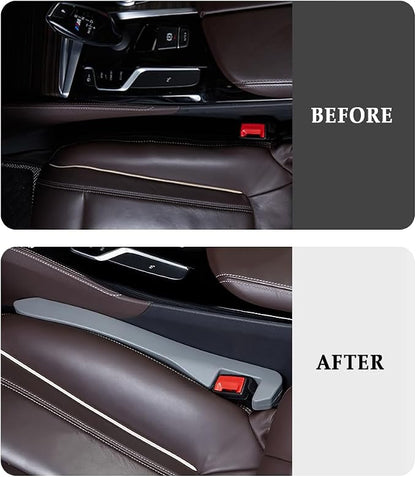IHOTDER Super Flexible Car Seat Gap Filler,Durable Car Organizer Between Seats for Tightly Filling Seat Gaps,Universal CCar Side Seat Gap Filler CCar Accessories for Women & Men (Gray/2PCS)… - Image 5