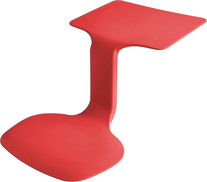 ECR4Kids The Surf Portable Lap Desk, Flexible Seating, Red by ECR4Kids