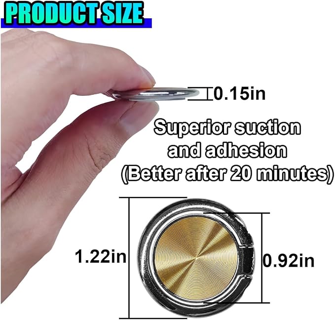 Sunglass Holder for Car Dash, Metal Auto Dashboard Eyeglass Holder Hook, Universal Vehicle Interior Hanger Accessories for Car, Home, Boat, RV, Truck, Office, Phone (Gold, 1PC) - Image 2