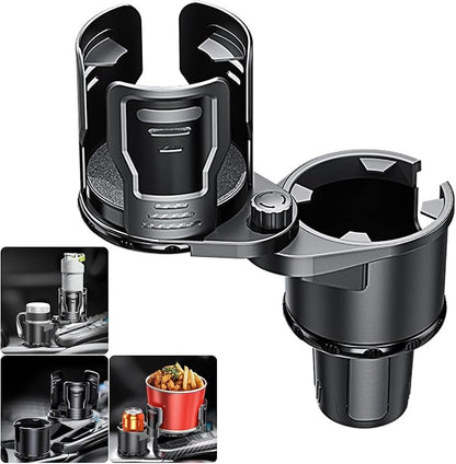 Cup Holder Expander for car 2 in 1 Multifunctional Car Cup Holder Extender Adapter with Adjustable Base Compatible with Hydro Flask,Yeti, Nalgene,32/40 oz Large Bottles Drinks Mugs,Bigcup-Small by NATGIC