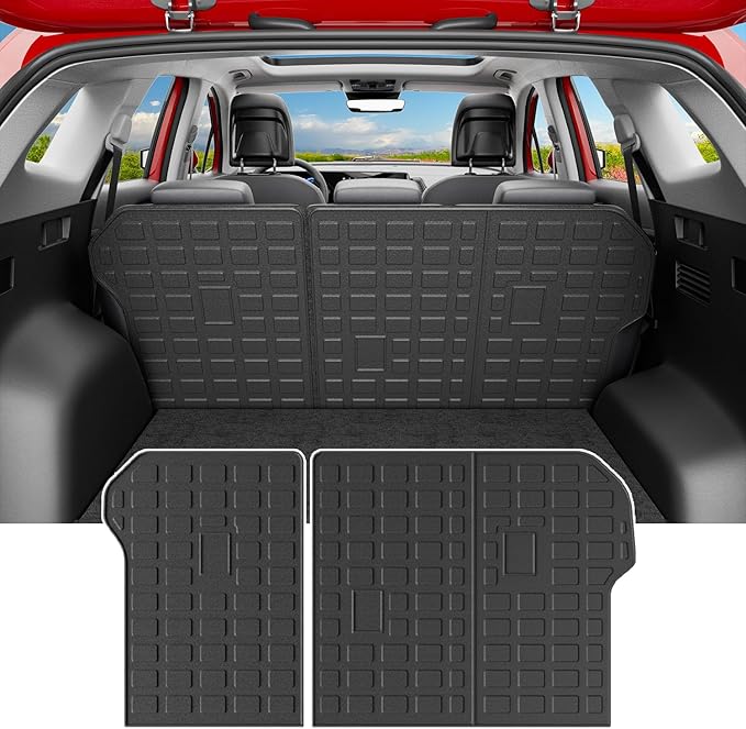 powoq Fuel&Hybrid Cargo Liner Compatible with 2023-2026 KIA Sportage Trunk Mat Cargo Mat Seat Back Protector TPE Mat (Not Fit PHEV) Replacement for 2023-2026 Kia Sportage Accessories (Backrest Mat) by powoq