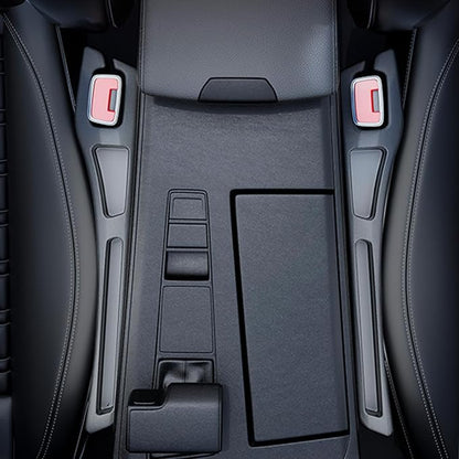 7F Car Seat Gap Filler Organiser,Between Seat Gap Filler, Centre Console Organiser, Universal Car Accessories, Fit SUV Truck Storage Black - Image 7