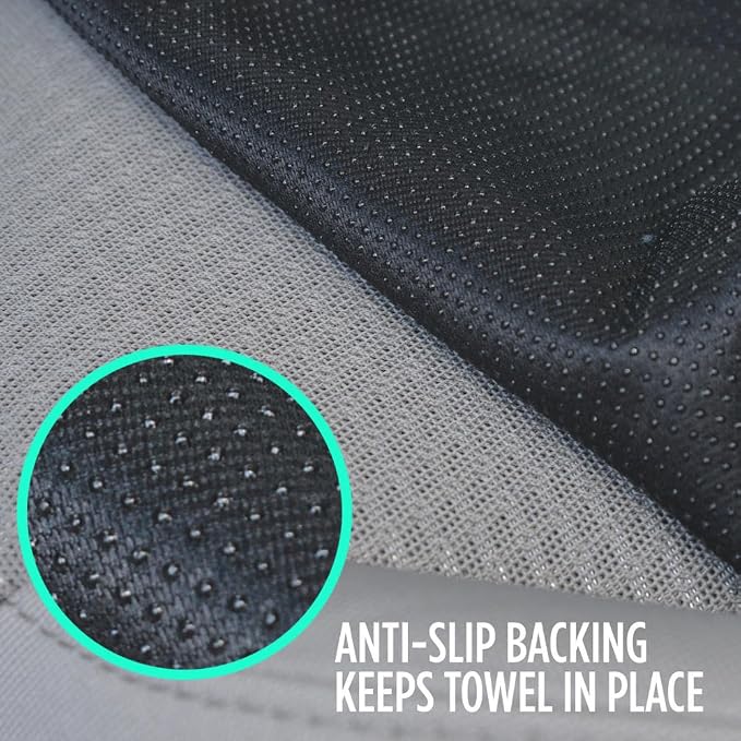BDK UltraFit Waterproof Towel Seat Covers for Cars - 1 Piece Washable Cloth Car Seat Cover Towels Front Seats - Sweat Seats Protector for Gym, Swimming, Surfing, Running - Universal Fit for Most Cars - Image 7
