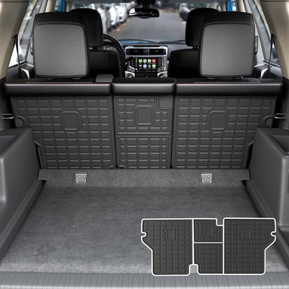 Rongtaod Back Seat Cover Protector for 2010-2024 Toyota 4Runner 5 Seats | Backrest Mats TPE All Weather Rear Seat Covers 4 Runner Accessories by Rongtaod