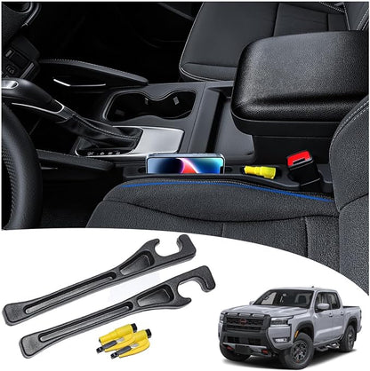 【Compatible with Nissan Frontier】 Car Seat Gap Filler | No Drop Seat Guard Compatible with Nissan Frontier Accessories Drop Seat Guards for Cars(2Pcs) Car Escape Tool(2Pcs) by OfficialFlagship