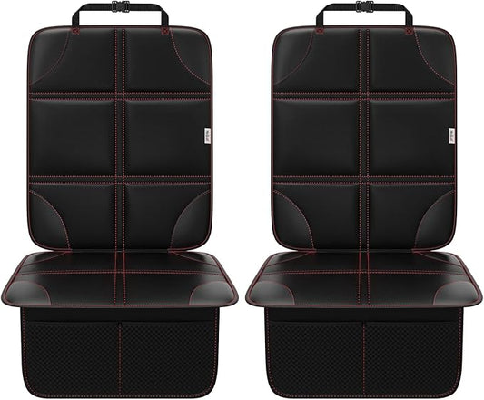 Meolsaek Car Seat Protector, Non-Slip Backing Will Not Leave Imprint | Waterproof Thicker Car Seat Cover for SUV, Sedan, Truck, Leather Car Seat Cushion by Meolsaek