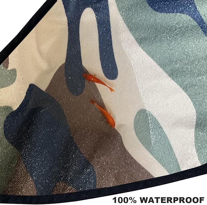 Car Seat Covers 1 Pack Waterproof Towel Car Seat Cover Universal Fit for Most Trucks SUV Fitness Athletes Pets Gym and Water Sport，Camouflage - Image 3
