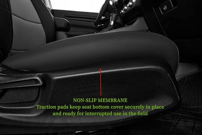 coverdream Custom Seat Covers for 2017-2022 Honda CR-V,Premium Faux Leather Car Seat Cover Set,Full Set Waterproof SUV Seat Protector,Armrest Covers Included (Black/Gray) - Image 5