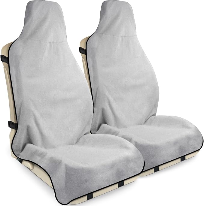 Waterproof Car Seat Cover Towel | Sweat-proof, Universal Fit for SUV & Truck, For Gym, Yoga, Pets, Workout, Beach, Microfiber Fabric, Machine Washable by DREAMANIA