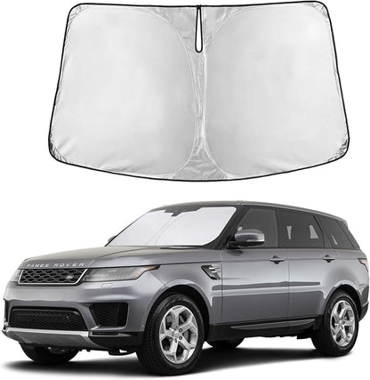 Autovir Windshield de Fit for 2014-2022 Land Rover Range Rover Sport | Sunshade, Front Car Window Shades Sun Visor, Blocks UV Rays & Heat, Car Accessories by Autovir