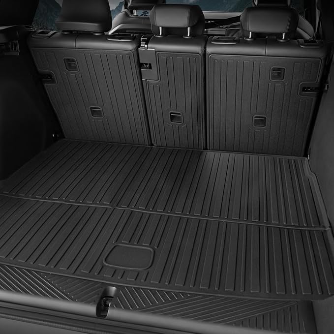 Floor Mats for 2025 2026 BMW X3 Accessories | Full-Coverage Mats Set with Integrated Cargo Liner & Backrest Mat, Odorless & Durable, All-Weather Protection, 3D Laser Fit - Image 4