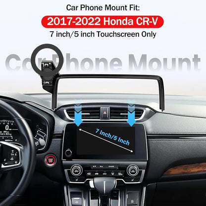 Car Phone Mount for Honda CR-V 2017-2022, Fits 5/7-Inch Touchscreen Only, for MagSafe Magnetic Car Phone Holder Screen Fixed Clip, Honda CR-V Accessories - Image 2