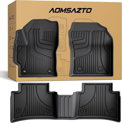 AOMSAZTO Floor Mats for Toyota Corolla Sedan 2020-2026 (NO Hatchback/Cross) | Custom Fit Floor Liners All-weather Protection Waterproof Easy to Clean Heavy Duty Non-Slip Rubber Corolla Accessories by AOMSAZTO