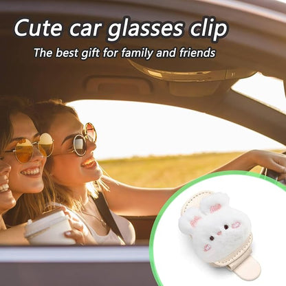 Duck Car Visor Accessories Magnetic Leather Sunglasses Holder | Ticket Card Clip Sunglasses Mount,Cars Visor Accessories Gadgets Ducks Auto Decor,Duck Gifts for Women,Men,Mom - Image 3