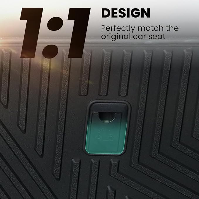 LASFIT Cargo Mat for Toyota 4Runner 2013-2024 (Only Fit 5-Seats) | All Weather Custom Fit Anti-Slip Pet Friendly Easy Clean TPE Rear Seat Backrest Mats for 5th Gen 4Runner, Black - Image 2