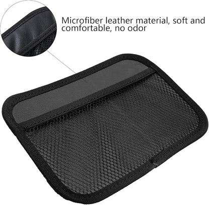 INNOLIFE 4-Piece Car Organizer Net Pocket, Side Pocket Holder, Phone Sunglasses Storage - 8"x5.75" - Image 3