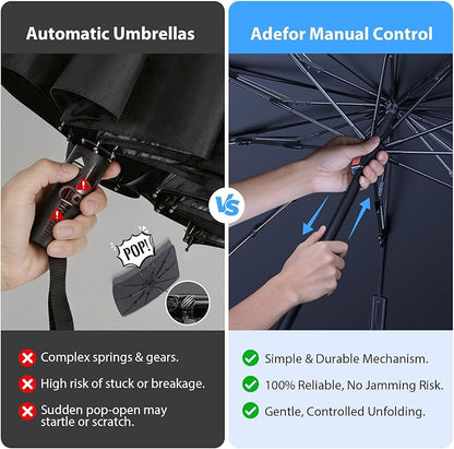 2026 Upgraded Windshield Sun Shade Umbrella for Subaru Forester [Precision Custom Fit, Superior UV & Heat Block] Cooling Tech Fabric, Durable Foldable with Storage Bag, Fits 2000-2026 - Image 8
