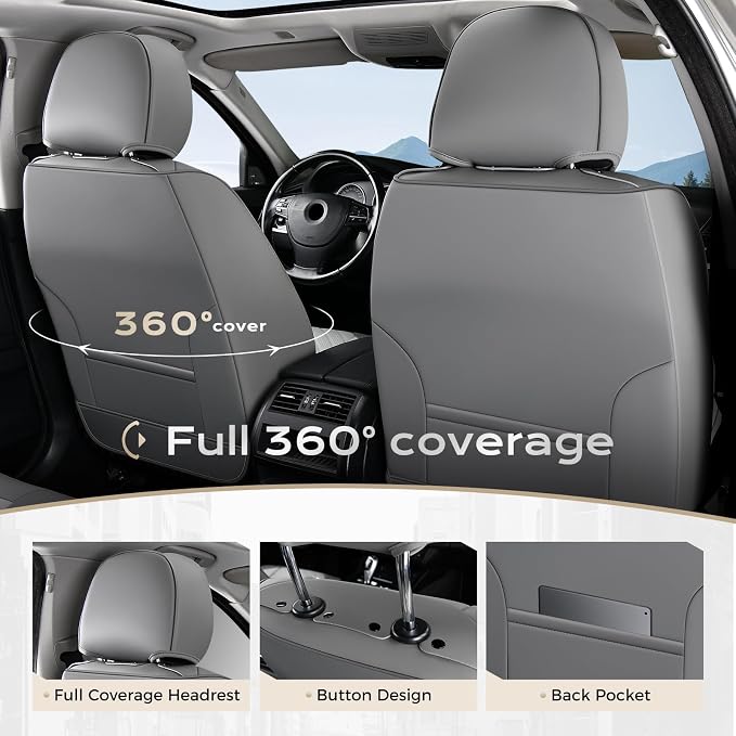 Coverado Car Seat Covers Front Set - Image 5