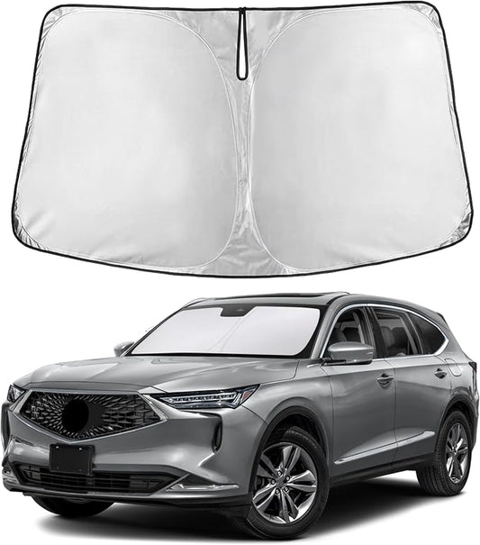 Autovir Windshield Sun Shade Fit for 2021-2024 2025 2026 Acura MDX | Sunshade, Front Car Window Shades Sun Visor, Blocks UV Rays & Heat, Car Accessories by Autovir