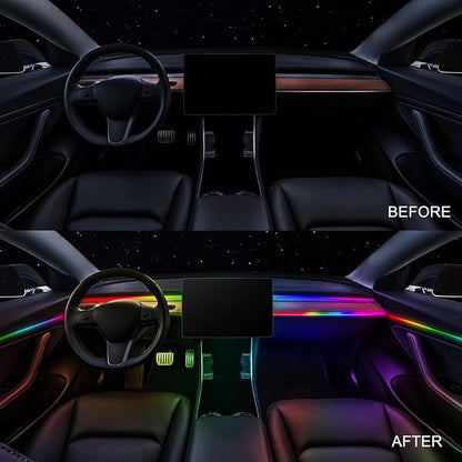 Dreamcolor Acrylic Interior Car LED Strip Light 43-inch, which fit for dreamcolor Main Controller Connects and sub-Controller kit (not Including), Not Applicable dreamcolor 1 Lights - Image 4
