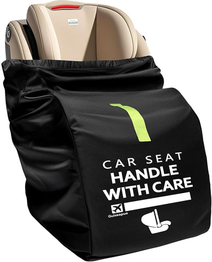 Car Seat Travel Bag for Airplane: Carseat Bags for Air Travel Carseat Cover | Car Seat Bag for Infant Carriers Booster Seats, Fit Doona Graco Evenflo, Airplane Travel Essentials Flying, Baby Travel Gear by Welcome