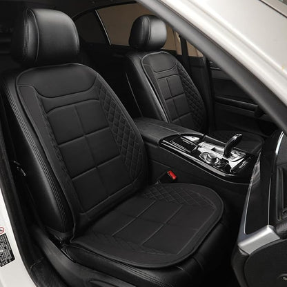 Car Seat Cushions, Car Seat Cover Foldable Portable Seat Cover | Comfortable Breathable Car Seat Cushion for Back and Seat Cushions with Bottom Anti Slip Silicon(1 Pack/Black) - Image 6