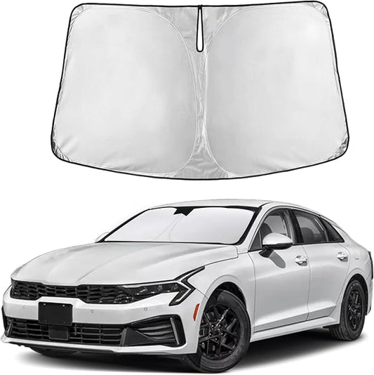 Autovir Windshield Sun Shade Fit for 2020-2024 2025 2026 Hyundai Sonata | Sunshade, Front Car Window Shades Sun Visor, Blocks UV Rays & Heat, Car Accessories by Autovir