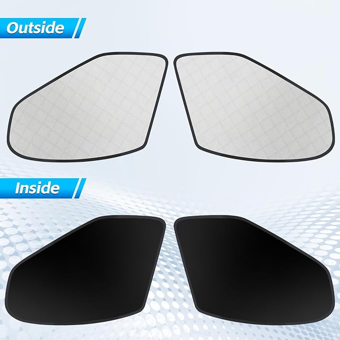 Magnetic Side Window Sun Shade for 2015-2026 Ford Transit | Aluminum Reflective Layer, UV Heat Blocking Sunshade, Includes Storage Bag, for Camper Vans & Overnight Stops (2PCS) - Image 7