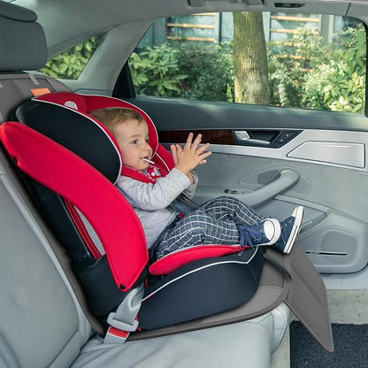 SMART ELF 2 Pack Car Seat Protector - 600D Fabric Waterproof (Dark Gray) | Baby/Pets for Child Car Seat with Thicily Padded and Non-Slip Backing Mesh Pockets, Universal Size - Sedan SUV Truck - Image 3