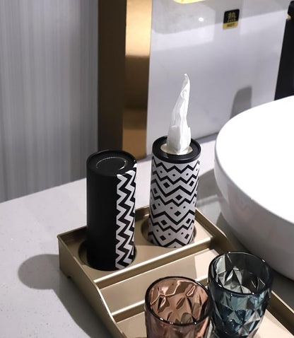 Small Car Tissues Holder with Facial Tissues - 4PK - Tisses for Car Travel Tissue Tubes Box Container Cylinder for Vehicle Cup Holder - Image 5
