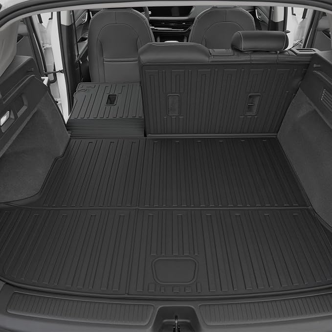 Floor Mats for 2021-2026 Buick Envision Accessories | Full-Coverage Mats Set with Integrated Cargo Liner & Backrest Mat, Odorless & Durable, All-Weather Protection, 3D Laser Fit - Image 6