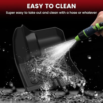 LASFIT Floor Mats for Ford Transit Connect 2014-2021 Vinyl Floor with Posts | All Weather TPE Durable Protector Full Coverage Custom Fit Floor Liners, Easy Clean Anti-Slip for Transit Vans - Image 5