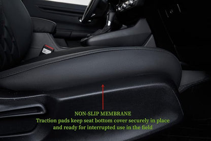coverdream Custom Seat Covers for 2023-2026 Honda CR-V,Premium Faux Leather Car Seat Cover Set,Full Set Waterproof SUV Seat Protector,Armrest Covers Included - Image 3