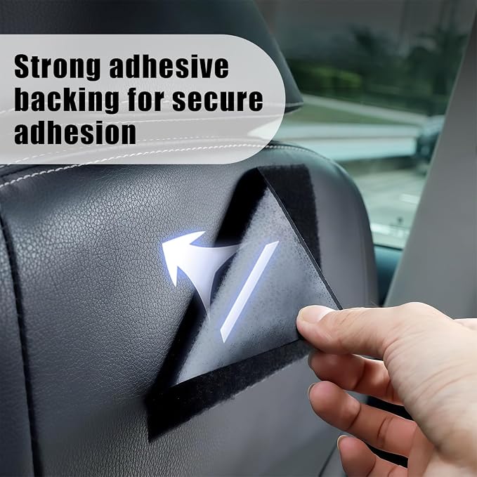 Car Seat Side Pocket Organizer, PU Leather Car Storage Bag Multifunctional Phone Wallet Key Card Holder Gap Filler Universal Pouch for Auto Door Seat Side Dash Interior Accessories (Black) - Image 5