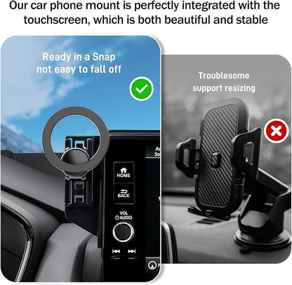 Car Phone Mount for 2023-2025 2026 Honda HR-V / 2023-2025 2026 Honda CR-V, Fits 7/9-Inch Touchscreen Only, for MagSafe Magnetic Car Phone Holder, Honda HR-V/CR-V Accessories - Image 6