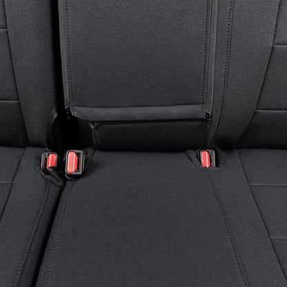 coverdream Full Set CRV Seat Covers Custom Fit for 2023 2024 2025 2026 Honda CR-V LX,EX,EXL,Hybrid,Sport Series,Trailsport,Fully Covered,Airbag Compatible UV Resistant Polyester Seat Protector(Black) - Image 7