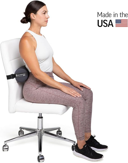 OPTP The Original McKenzie Lumbar Roll – Firm Density Low Back Support | USA-made, lumbar support for office chair & car seat back support, the preferred lumbar pillow by physical therapists - Image 3