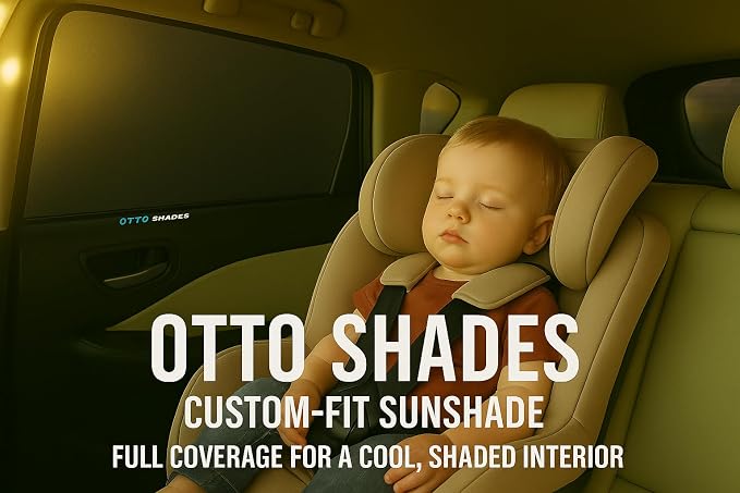 Custom Magnetic Mesh Sunshade for Mazda CX30 2020-2025, Side, Rear & Port Windows Sun Blind for Baby Protection, UV/Heat Reduction,Privacy Shield (2 pcs Quarter Window Shades) - Image 5