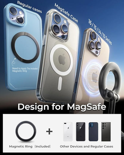 2026 Upgraded for MagSafe Vacuum Car Phone Mount, 360° Adjustable | 2800gf Strong Magnetic Phone Holders for Your Car, 98LBS Suction Cup Car Mount,Car & Truck Accessory for iPhone 12–17 Pro Max - Image 6